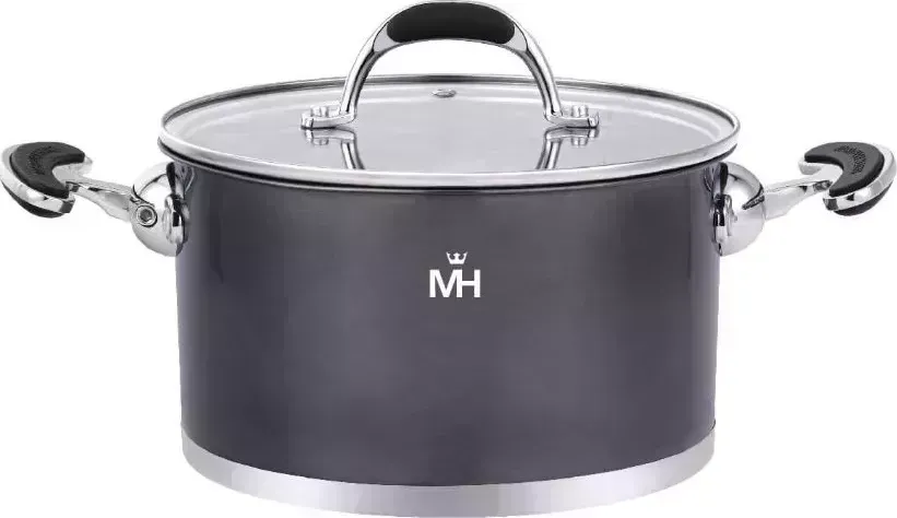 Кастрюля с крышкой MERCURYHAUS МС-1670
