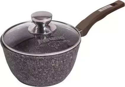 Ковш МЕЧТА 82902 Premium (mokko) 1.7л с несъемн. ручкой и стекл. крышкой