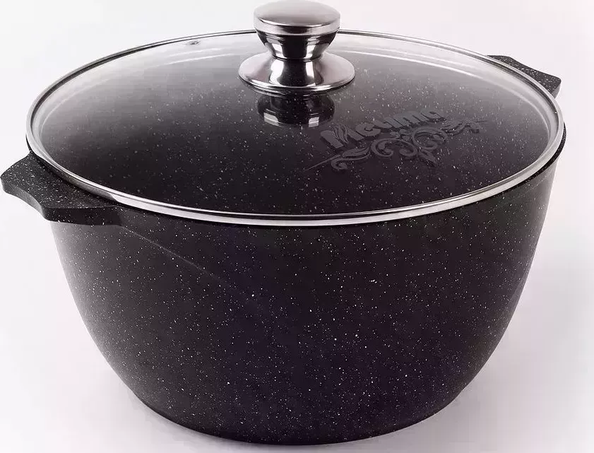 Кастрюля МЕЧТА 48802 Гранит black 8л