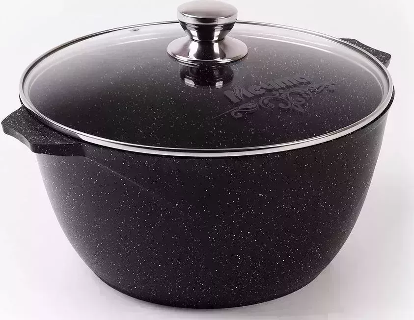 Кастрюля МЕЧТА 46802 Гранит black 6л