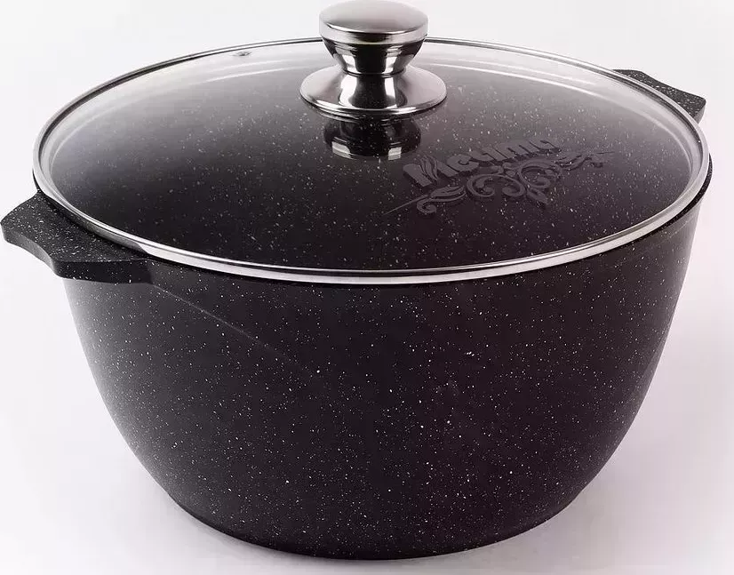 Кастрюля МЕЧТА 42802 Гранит black 2л