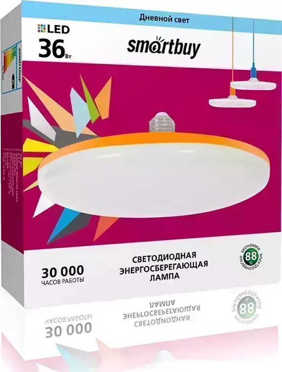 Лампа SMARTBUY (SBL-UFO-36-4K-E27) UFO-36W00/E27