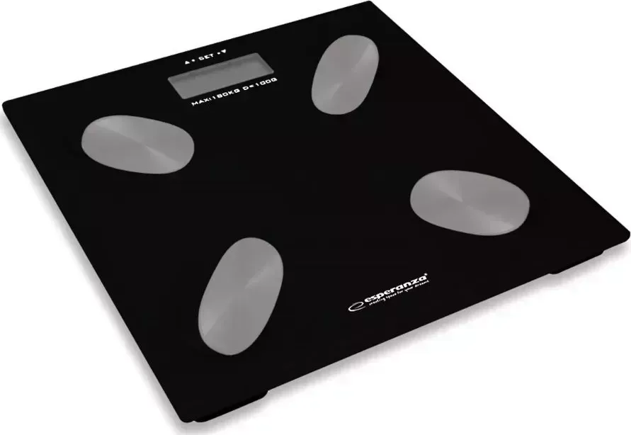 Весы напольные ESPERANZA EBS022K DIGITAL FAT SCALE CHA-CHA BLACK Напольные весы