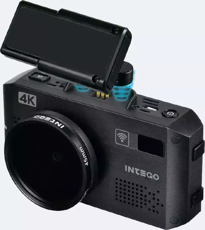 Радар-детектор INTEGO VX-1300S 4К со встроенным видеорегистратором