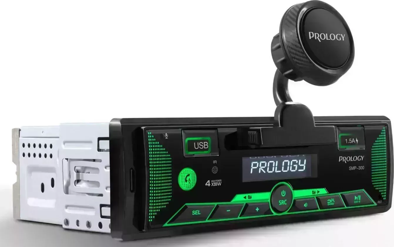 Автомагнитола PROLOGY SMP-300 1DIN 4X55Вт