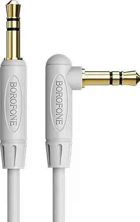 Кабель BOROFONE (6931474714015) BL4 3.5mm-3.5mm 1M серый AUX 1M