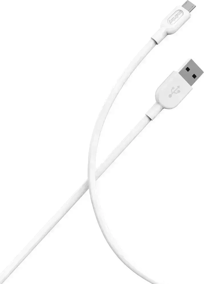 Кабель SMARTBUY (iK-12-S01w) S01 MicroUSB белый, 2.4А, 1 м