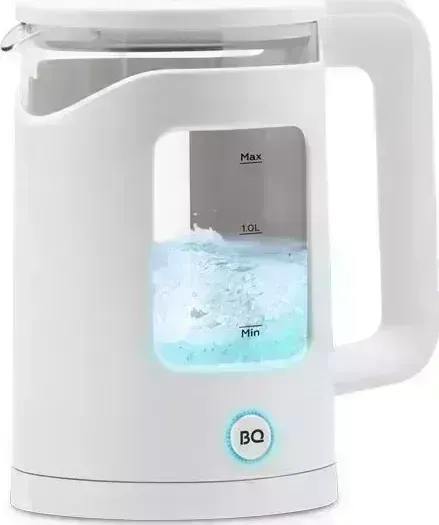 Чайник электрический BQ KT2000G Стекло-Белый