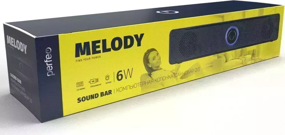 Саундбар PERFEO (PF-A4435) MELODY черный