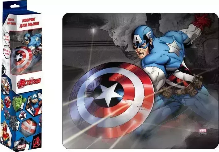 Коврик для мыши ND PLAY 298084 "Марвел", диз. Captain America