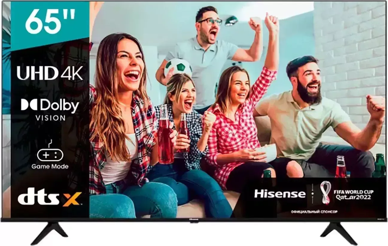 Телевизор HISENSE 65A6BG UHD SMART (Кит)