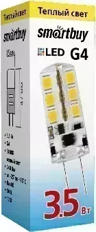Лампа светодиодная SMARTBUY (SBL-G4 3_5-30K) G4-3.5W/3000 (10)