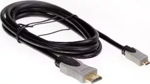 Кабель HDMI SMARTBUY К318 -MICRO VER. 1.4B A-M/D-M 1.8 M GOLD