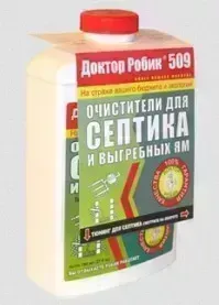 Очиститель ДОКТОР РОБИК для септика и выгребной ямы 509 Средство септиков и