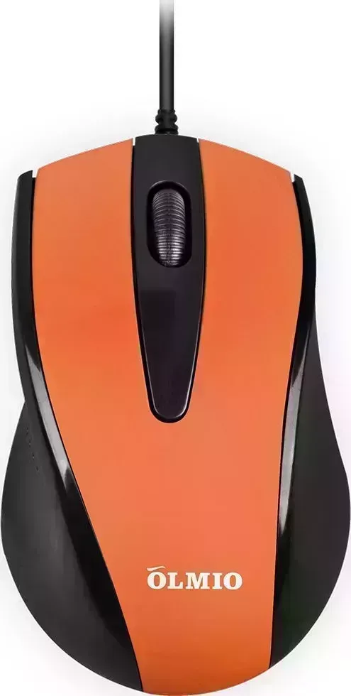 Мышь компьютерная OLMIO CM-07 , оранжевый (43972)