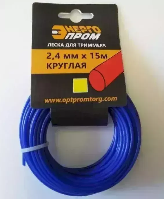Леска триммерная ЭНЕРГОПРОМ 2415R 00-00016596 для триммера