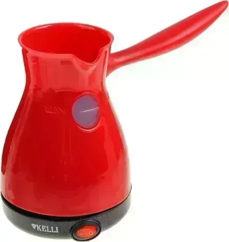Кофеварка KELLI KL-1445 600мл красный турка