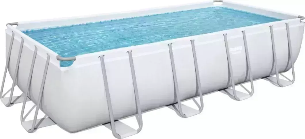 Бассейн каркасный BEST WAY BESTWAY Power Steel, 549 х 274 х 122 см, фильтр-насос, лестница, тент, 56465