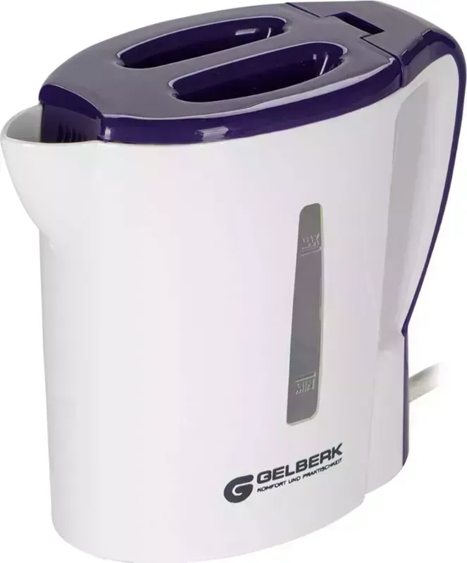 Чайник электрический GELBERK GL-466 пластик фиолетовый