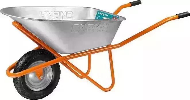 Тачка садовая СИБИН 39904_z01 строительная