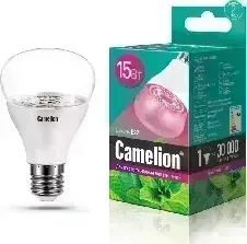 Лампа светодиодная CAMELION LED15-PL/BIO/E27 (Эл. для растений 15Вт 220В) Лампочка
