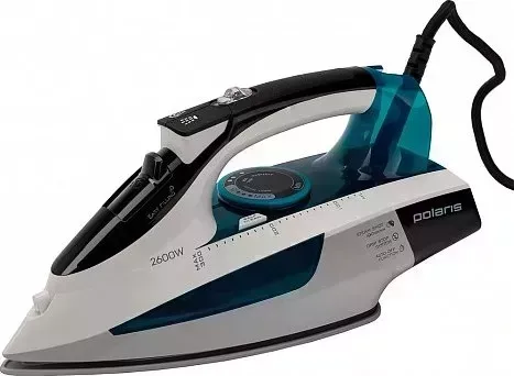 Утюг POLARIS PIR-2695AK бел/бирюз.