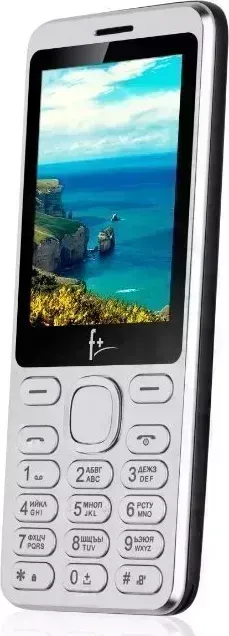 Телефон F+ S286 SILVER телефон