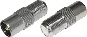 Переходник REXANT (05-4303) гнездо F - штекер ТV (100) Переход F -