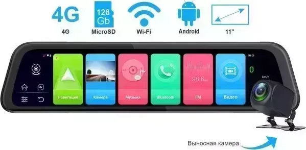 Видеорегистратор TRENDVISION AMIRROR 12 ANDROID FUTURE