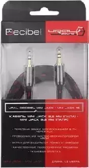 Кабель URAL DECIBEL MINI JACK- MINI JACK 15 Mini Jack 15