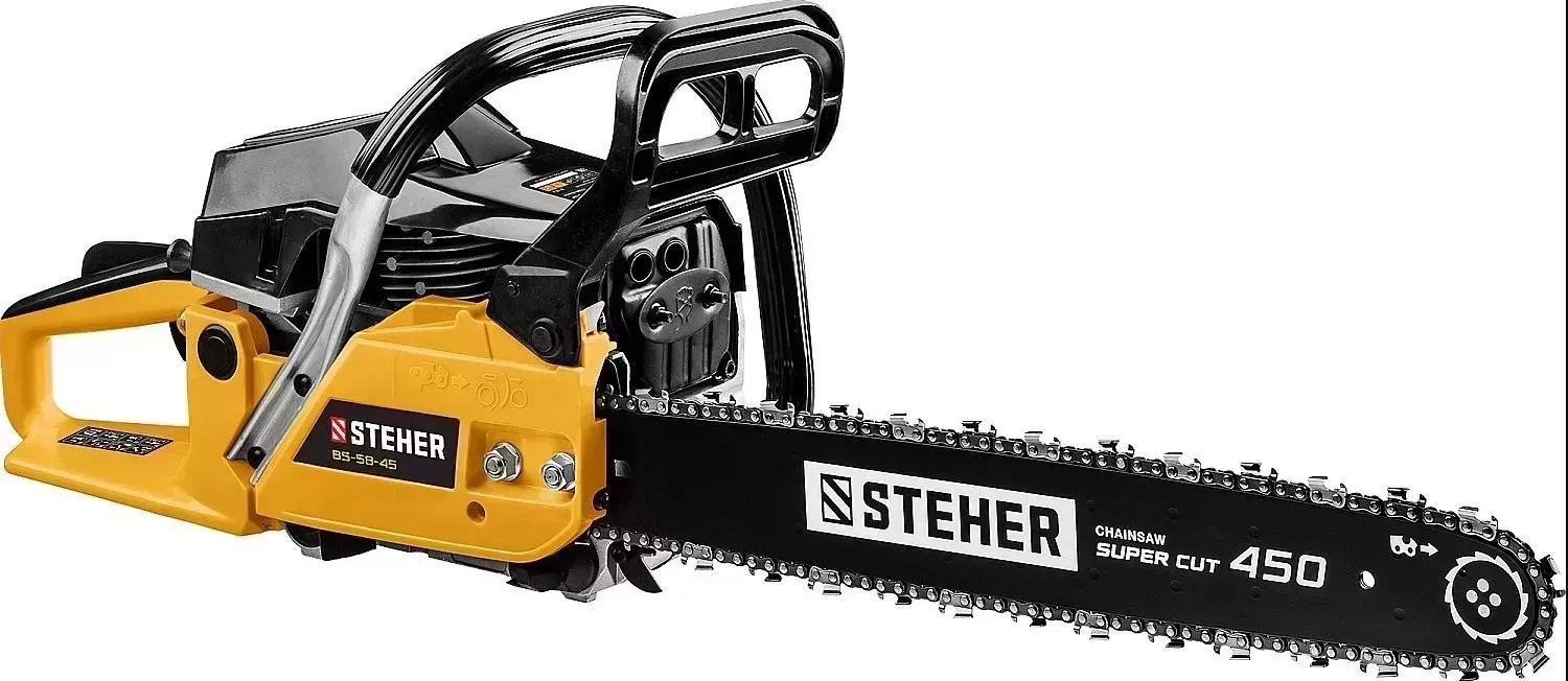 Бензопила STEHER BS-58-45 , 58 см3