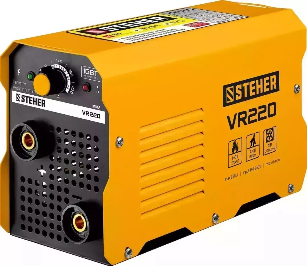 Сварочный аппарат STEHER VR-220 инверторный 220 А Сварочные ы А