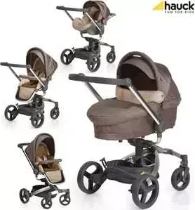 Коляска 3 в 1 HAUCK модульная 3 в 1 Twister Trio Set (песочный) 402030
