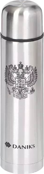 Термос DANIKS SL-75Z серебристый