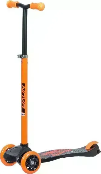 Самокат NOVATRACK 120.NRAINBOW.OR20 Кикборд оранжевый 141013