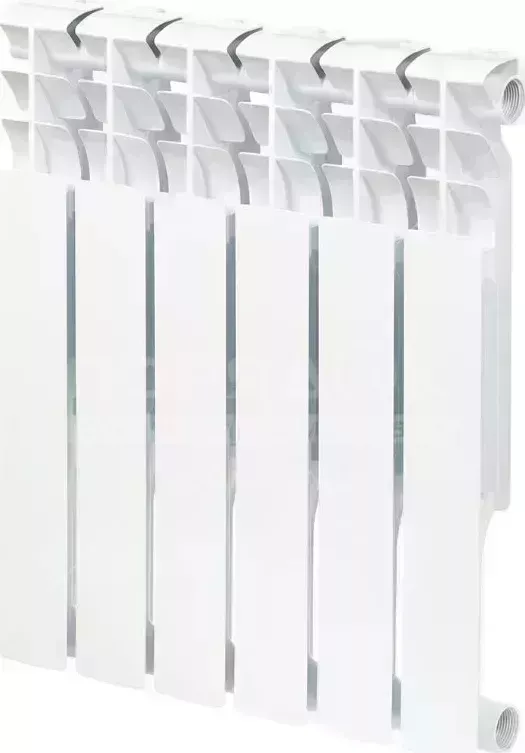 Радиатор AQUAPROM BI 500/80 B21 6 секций (синий квадрат) 00-00016991 биметаллический BI 6