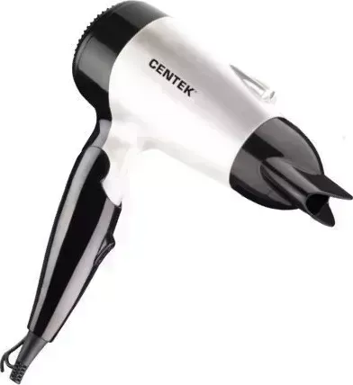 Фен CENTEK CT-2231 белый/черный