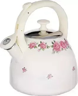 Чайник эмалированный VETTA Розанна 2,5л, новая форма 894-475