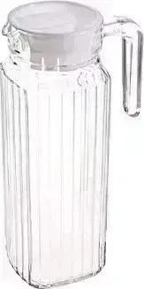 Кувшин LORAINE 26868 1,15л LR (х12) с крышкой стекло LR