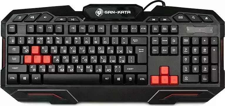 Клавиатура DIALOG KGK-11U GAN-KATA черный