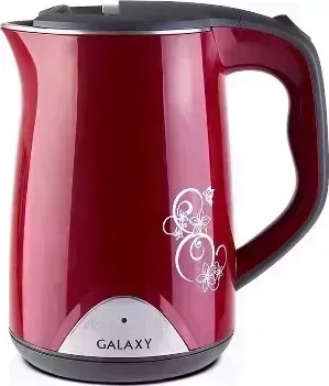 Чайник электрический GALAXY GL 0301 красный нержавека