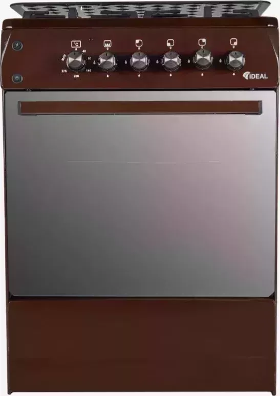 Плита газовая IDEAL L155 ГК чуг.коричневый