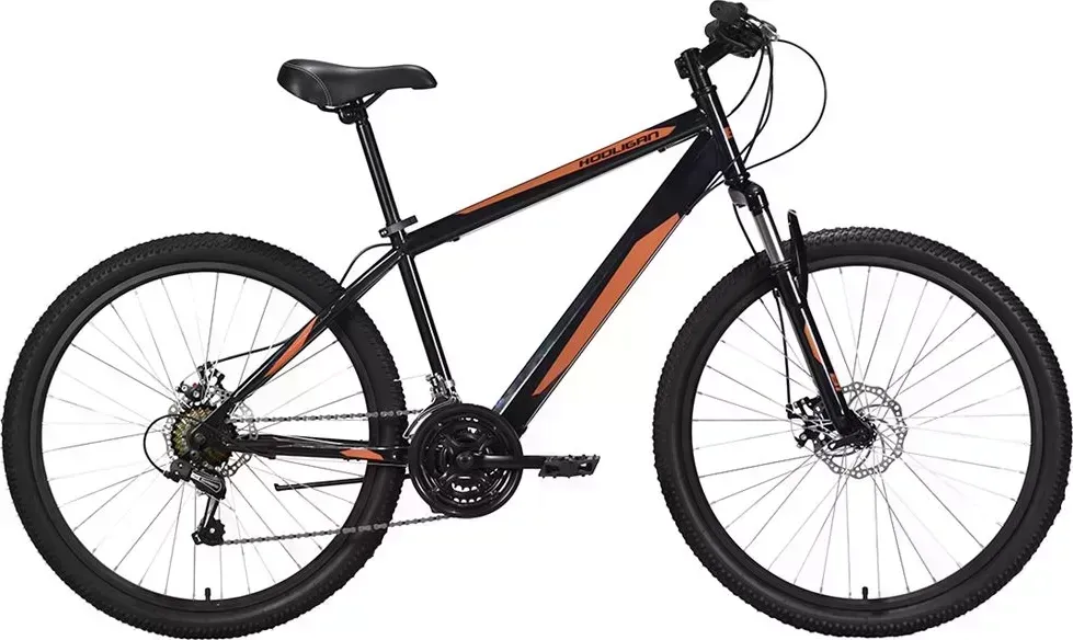 Велосипед BLACK ONE Hooligan 26 D черный/коричневый/черный 16" HQ-0010492