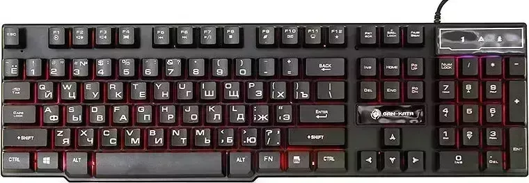 Клавиатура DIALOG KGK-15U GAN-KATA черный