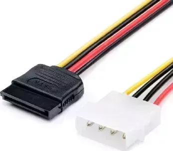 Кабель ATCOM (AT3798) SATA Serial ATA power supply - 0,15 м кабель - м