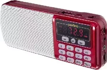 Радиоприемник PERFEO (i120-RED) ЕГЕРЬ - красный