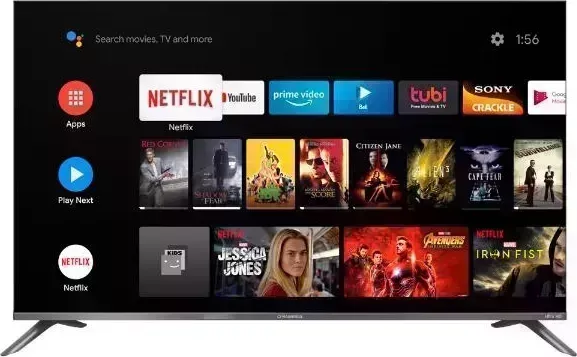 Телевизор MAUNFELD MLT55USD02G ы SMART TV Ultra HD безрамочный