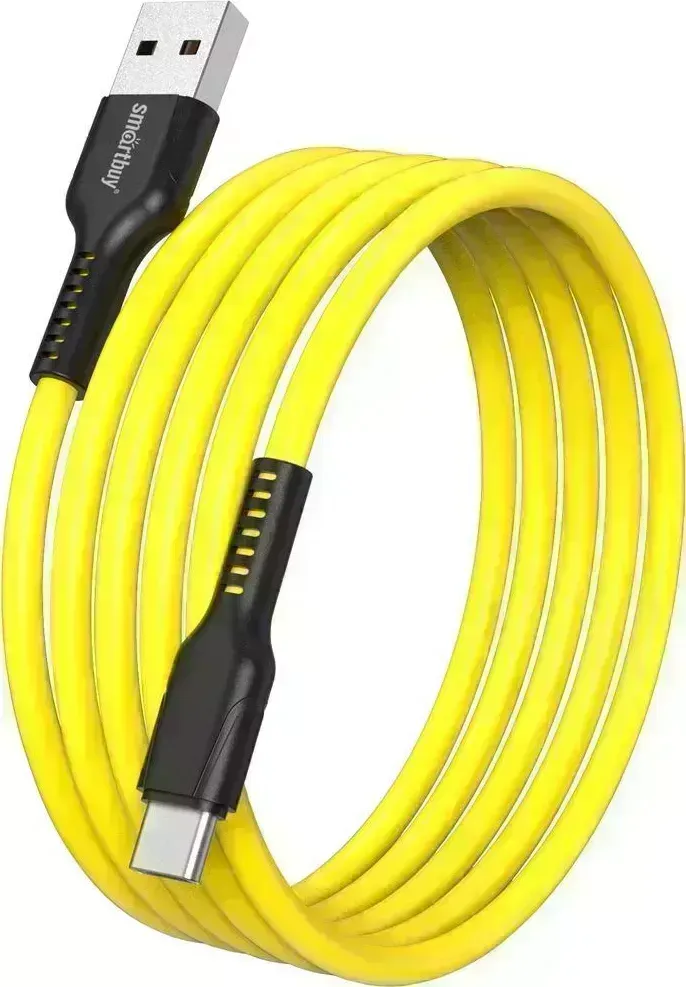 Кабель SMARTBUY (iK-3112-S21by) S21 Type C желтый, 3 А, сил., 1 м C 3 1 м