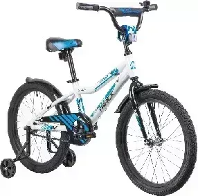 Велосипед NOVATRACK 205ACRON.WT9 20" CRON, белый 134080.