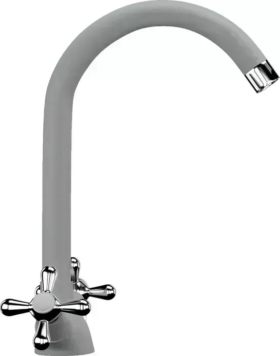 Смеситель для кухни ULGRAN U-012 графитовый (U-012-342)